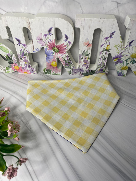 Honey Bee Reversible Pet Bandana