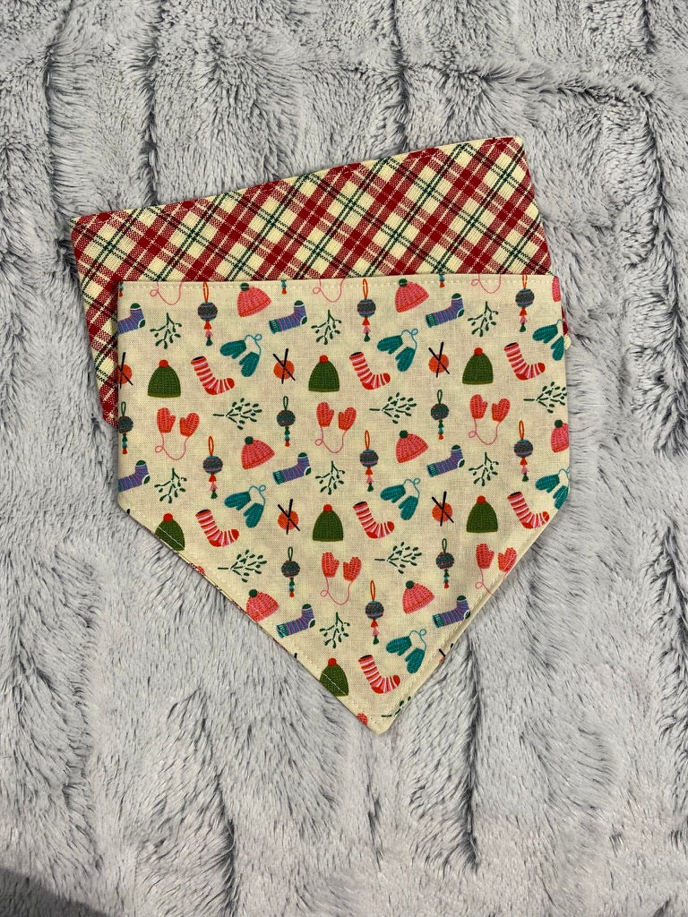 Winter Plaid Bandana