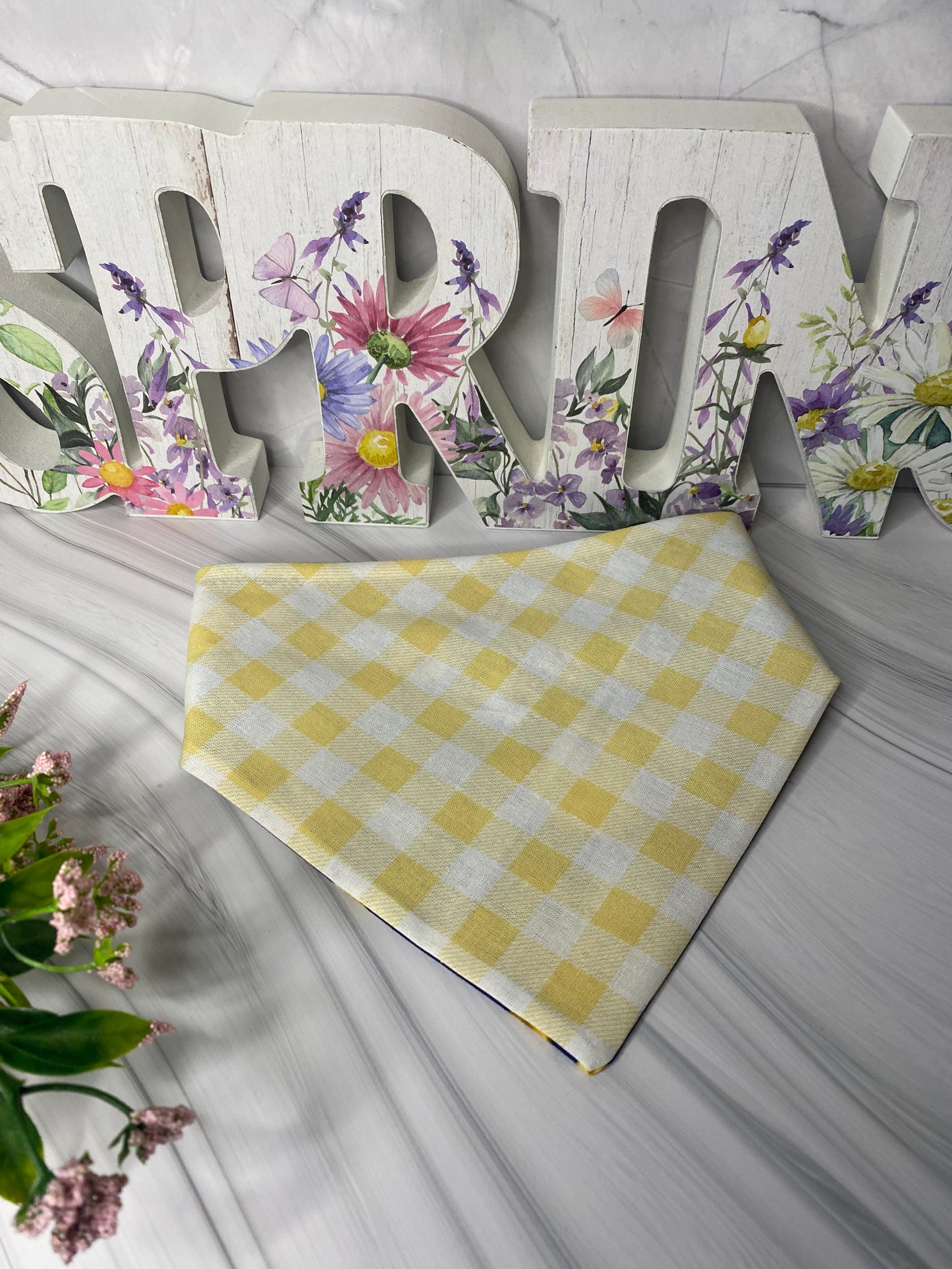 Honey Bee Reversible Pet Bandana