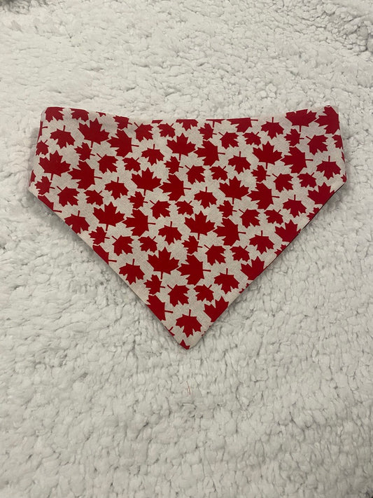 Red Canada Eh Reversible Bandana