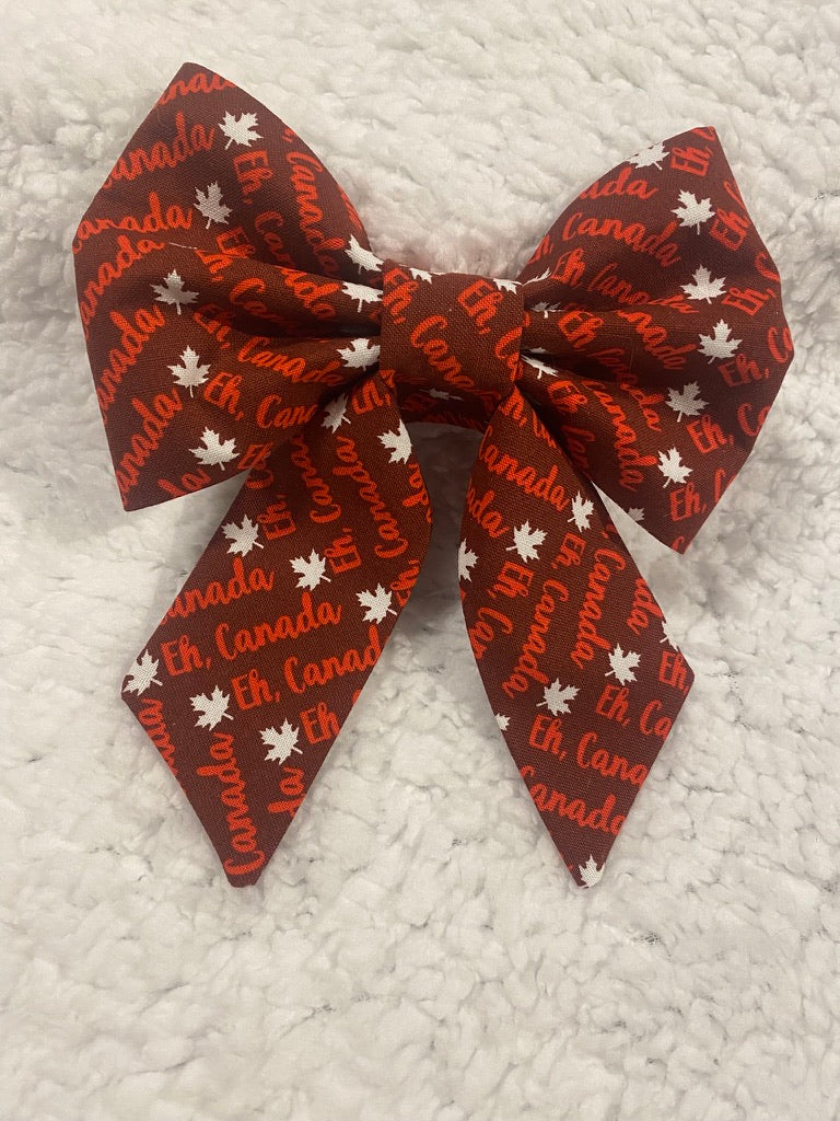 Canada Eh Sailor Bow