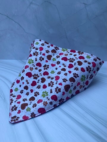 Paws Reversible Pet Bandana