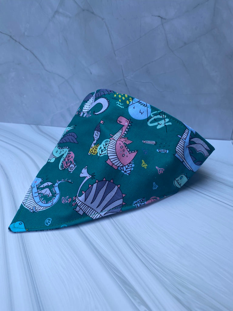 Dragons & Castles Reversible Pet Bandana