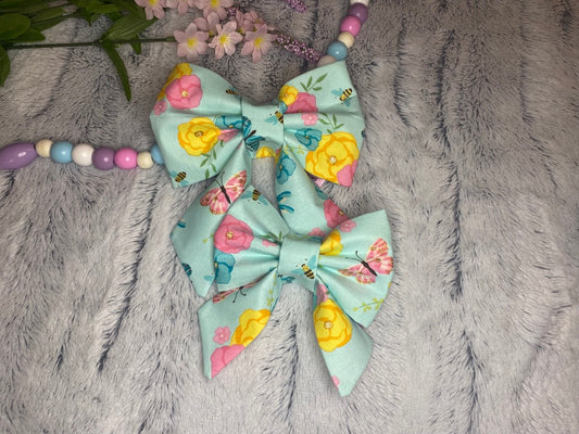 Dragonflies & Butterflies Sailor Bow