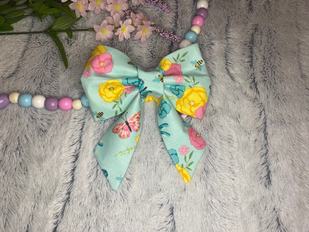 Dragonflies & Butterflies Sailor Bow