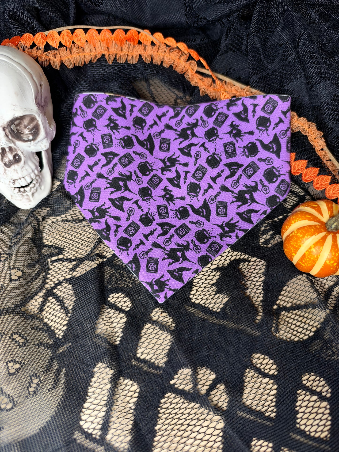 Halloween dogs Reversible Pet Bandana