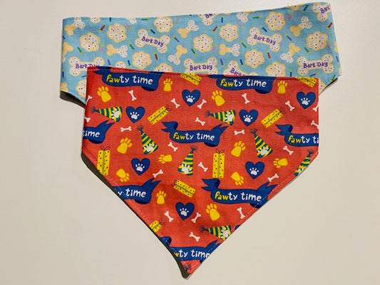 Party Time Reversible Bandana